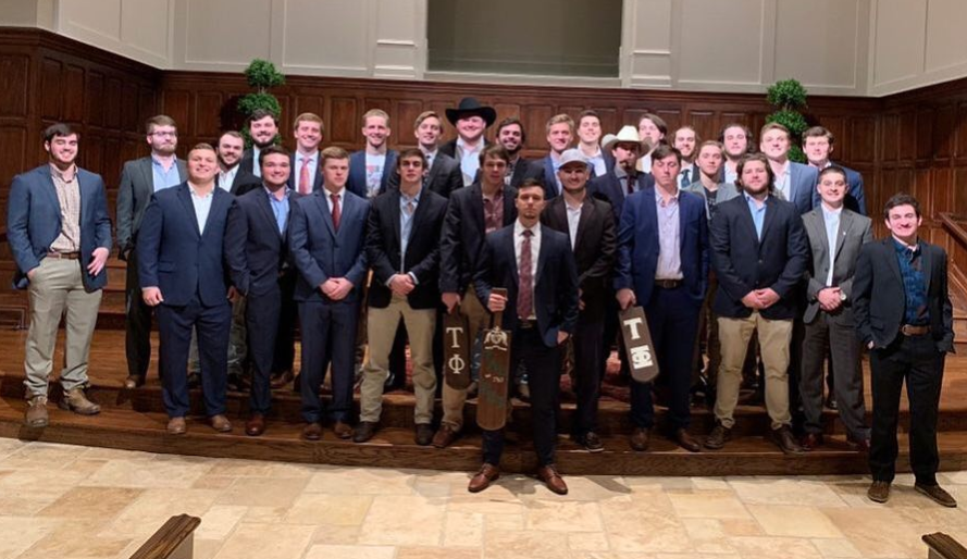 Tau Phi brotherhood photo
